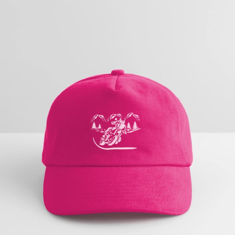 Motorcycle Forest Silhouette Kids’ Baseball Cap