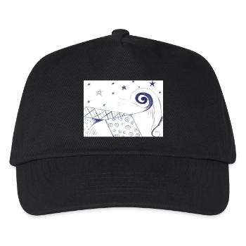 Art moderne - Casquette de baseball Enfant - noir - Devant