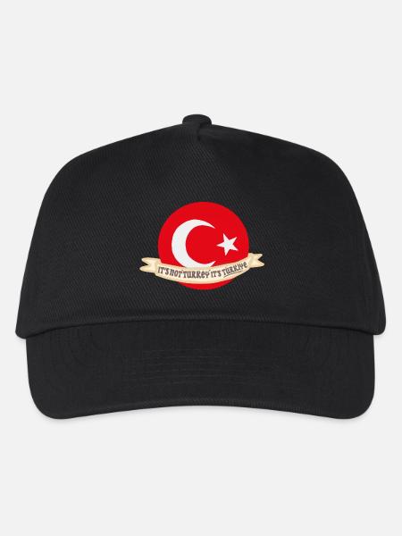 Türkei Türkiye Erdogan - Kinder Basecap - Schwarz