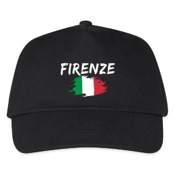Florence Italie Drapeau Florence - Casquette de baseball Enfant - noir - Devant