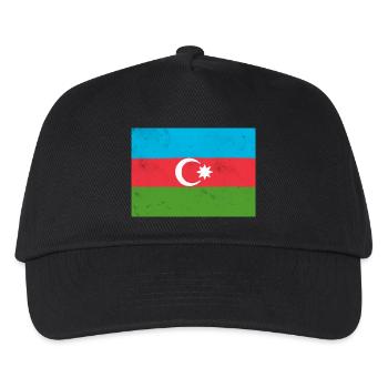 Drapeau de l’Azerbaïdjan – Fierté et identité nationale - Casquette de baseball Enfant - noir - Devant