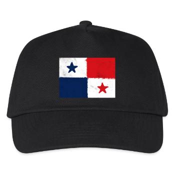 Flag of Panama - Kids’ Baseball Cap - black - Front