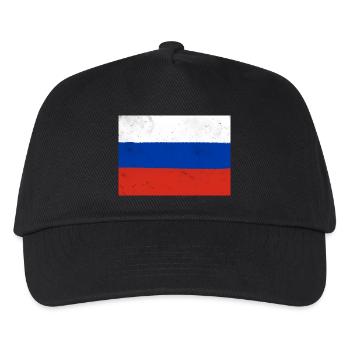 Flag of Russia - Kids’ Baseball Cap - black - Front