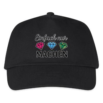 Fais-le - Casquette de baseball Enfant - noir - Devant