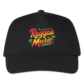 Reggae Sound and Vibes - Kinder Basecap - Schwarz - Vorne