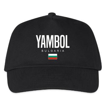 Yambol Bulgaria - Kids’ Baseball Cap - black - Front
