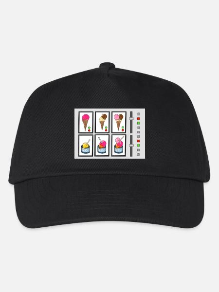 Machine à crème glacée - Casquette de baseball Enfant - noir