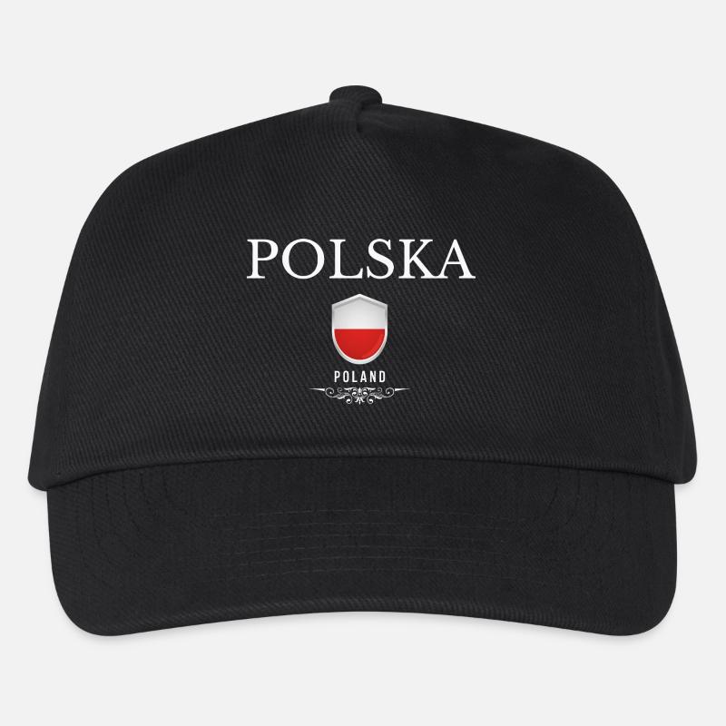 Ursprünglich aus Polen, geboren in Polen - Kinder Basecap - Schwarz