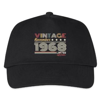 November 1968 - Kids’ Baseball Cap - black - Front