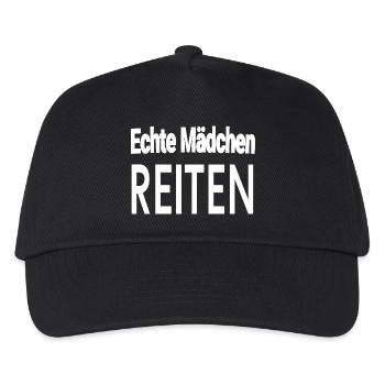 horses - Kids’ Baseball Cap - black - Front