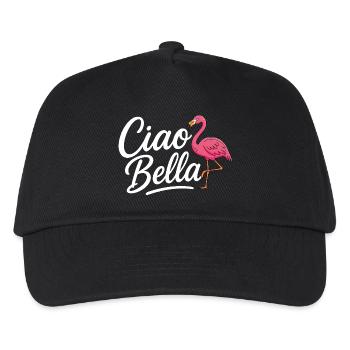 Ciao Bella - Kinder Basecap - Schwarz - Vorne
