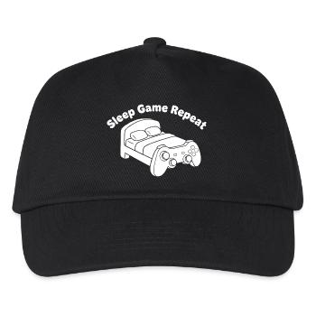 Gaming Bed Controller Design - Kids’ Baseball Cap - black - Front