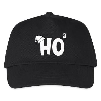 Formule de Noël HO³ - Casquette de baseball Enfant - noir - Devant