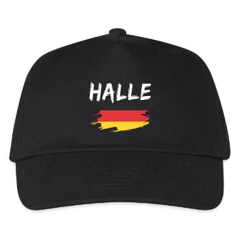 Hall Germany Flag - Kids’ Baseball Cap - black - Front
