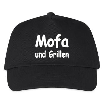 Mobylette - Casquette de baseball Enfant - noir - Devant