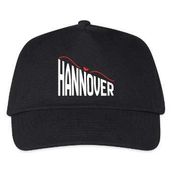 Hannover - Kinder Basecap - Schwarz - Vorne