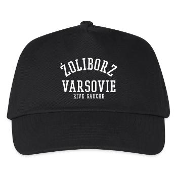 Zoliborz Varsovie - Casquette de baseball Enfant - noir - Devant