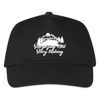 boys scout Scouting Stargazing & Story Making - Kinder Basecap - Schwarz - Vorne