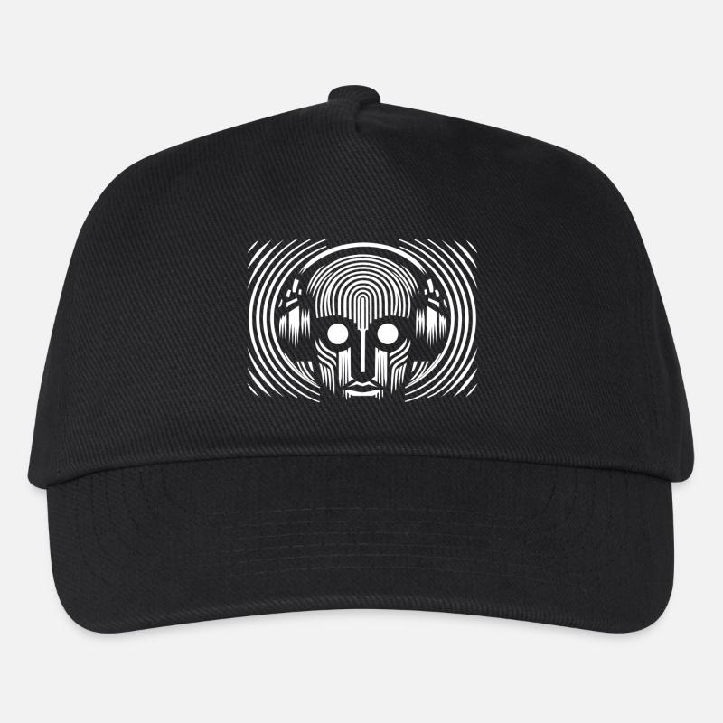 Discjockey - Kinder Basecap - Schwarz