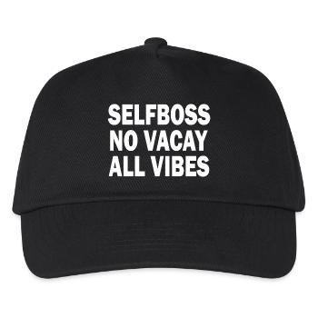 businessperson - Kids’ Baseball Cap - black - Front
