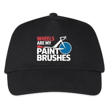 Professional Bicycle Acrobatics Performance Art  - Kids’ Baseball Cap - black - Front
