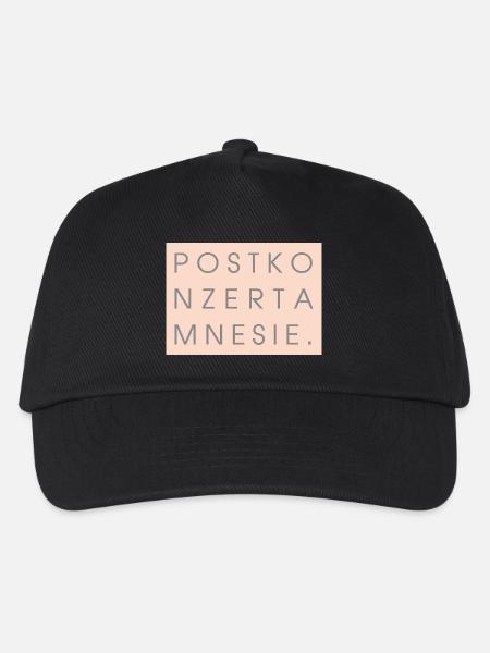 Postkonzertamnesie - Kinder Basecap - Schwarz