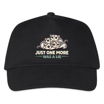 Sugar Glider Mom Exotic Pet Lover - Kids’ Baseball Cap - black - Front