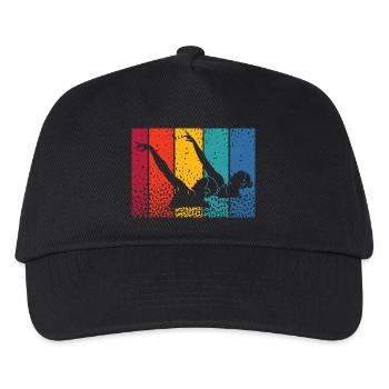 Artistic Swim Team Synchronized Swimming - Kids’ Baseball Cap - black - Front
