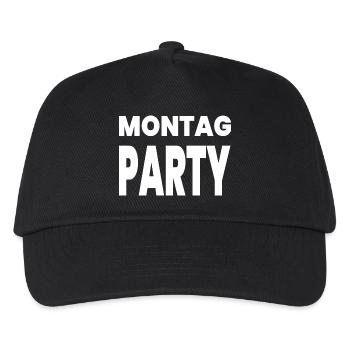 Party - Kids’ Baseball Cap - black - Front