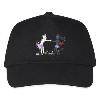 Friendship Carousel - Kids’ Baseball Cap - black - Front