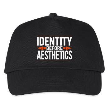 Logo Designer Identity Before Branding Specialist - Kids’ Baseball Cap - black - Front