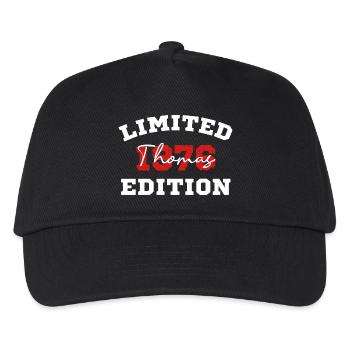 Édition limitée du t-shirt d’anniversaire de Thomas 1976 - Casquette de baseball Enfant - noir - Devant
