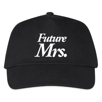 Future Mrs. - Kids’ Baseball Cap - black - Front