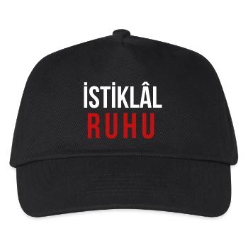 Spirit of Independence - Turkish Pride - Kids’ Baseball Cap - black - Front