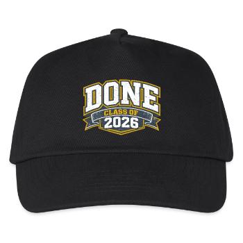 Diploma 2026 University School Gift Humor - Kids’ Baseball Cap - black - Front