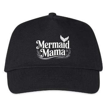Maman Sirène - Casquette de baseball Enfant - noir - Devant