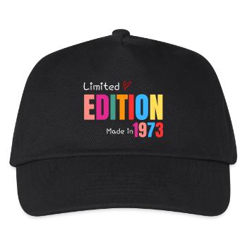 Limited edition Made in 1973 - Casquette de baseball Enfant - noir - Devant