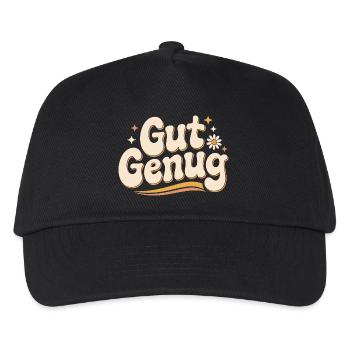 Gut Genug Selbstliebe Ich Bin Gut Genug Selbstwert - Kinder Basecap - Schwarz - Vorne