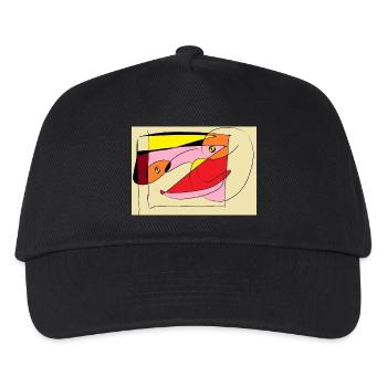 Ibu - Casquette de baseball Enfant - noir - Devant