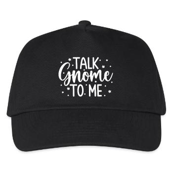 Les hommes en costume gnome me parlent comme gnome - Casquette de baseball Enfant - noir - Devant