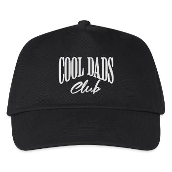 Cool Dads Club Logo - Kinder Basecap - Schwarz - Vorne
