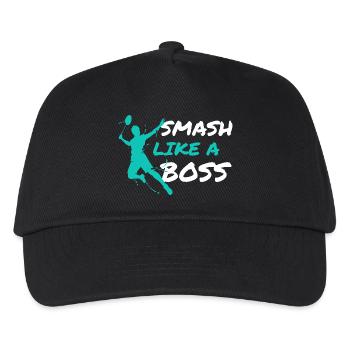 Badminton Player Badminton Coach Badminton Smash - Kids’ Baseball Cap - black - Front