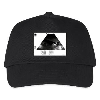 meine meinung - Kinder Basecap - Schwarz - Vorne