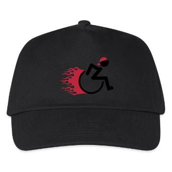 Rolly Racer - Kinder Basecap - Schwarz - Vorne