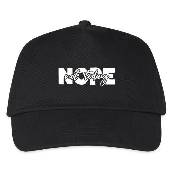 Nope Not Today - Kinder Basecap - Schwarz - Vorne