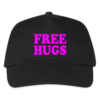 Free hugs - Casquette de baseball Enfant - noir - Devant