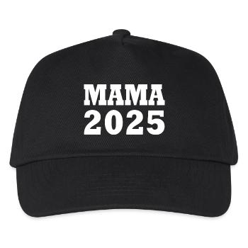 Mama 2025 - Kids’ Baseball Cap - black - Front
