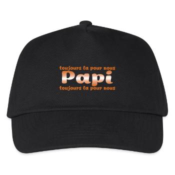 OPA PAPA OPA HUMOR OPA WITZ 11 - Kinder Basecap - Schwarz - Vorne