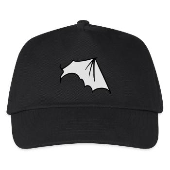 batwing_right - Kinder Basecap - Schwarz - Vorne