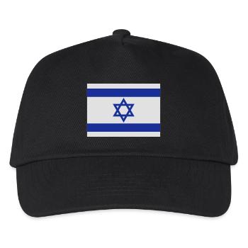 Israel - Kinder Basecap - Schwarz - Vorne